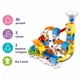 Конструктор лабіринт VTech Marble Rush Discovery XS100 кульковий трек 30 деталей 3 кульки STEM-конструктор від 4 років (SKU-326) - изображение 2