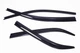 Дефлекторы окон Mitsubishi Lancer 2003-2010 4шт Clover AC D061 - изображение 6