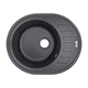 Кухонна мийка Lidz 620x500/200 BLA-03 (LIDZBLA03620500200) - зображення 1