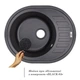 Кухонна мийка Lidz 620x500/200 BLA-03 (LIDZBLA03620500200) - зображення 3
