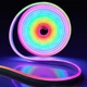 Силіконова світлодіодна гнучка стрічка 2 м RGB, силікон, 12V, декоративна, з Wi-Fi синхронізацією музики - зображення 2