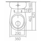 Унітаз-компакт KOLO ANTISPLASH 209905UA - изображение 2