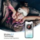 Массажная маска для глаз INSKAM с Bluetooth 5.1 нагрем компрессией 1500 мАч - изображение 7