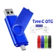 Флешка USB 128Gb Microdrive 2 в 1 Type-C USB для телефона и компьютера Флешка 128 Гб Микродрайв - изображение 2