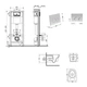 Инсталляция 4 в 1 Qtap Nest Jay Сатин (QT07335175W48189) - изображение 2