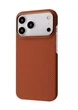 Чехол Ультратонкий 1.2 мм Углепластиковый с Карбоновым Покрытием Carbon Slim с MagSafe iPhone 17 Pro Max orange - изображение 1