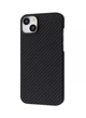 Чохол Ультратонкий 1.2мм Вуглепластиковий з Карбоновим Покриттям Carbon Slim with MagSafe iPhone 14 black - зображення 1