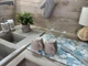 Коврик для сушки посуды WorkPlaceShop Floral Blossom 340×500 мм Голубой - изображение 5
