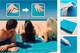 Пляжний килимок 200×200-підстилка Антипесок Sand-free Mat покривало анти-пісок - зображення 6