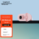 Веб-камера Logitech Brio 90 Full HD 1080p Rose - зображення 3