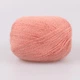 Пряжа из Норки, Персик №830, 50 г/350 м, с дополнительной нитью для вязания - изображение 3