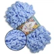 Alize Puffy Fine NEW, Детский голубой №218 плюшевая нитка с готовыми петлями для вязания руками пледа игрушек и балаклавы, Ализе Пуффи Файн, Пуфи Аліз - изображение 1