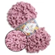 Alize Puffy Fine NEW, Сухая роза №295 плюшевая нитка с готовыми петлями для вязания руками пледа игрушек и балаклавы, Ализе Пуффи Файн, Пуфи Алізе Пуф - изображение 1