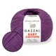 Пряжа Gazzal Cotton Baby, Баклажан №3441, 50 г/165 м, Газзал Бебі Коттон бавовна з акрилом, демісезон, нитка для в'язання - зображення 1