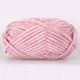 Пряжа плюшевая Premium Yarn Baby Love (Беби Лав) Нежно-сиреневый №349 - плюш для амигуруми, игрушек, маленький моточек 50г/60м - изображение 3