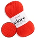 Пряжа акриловая YarnArt Adore (ЯрнАрт Адор) №371 Красный - антипиллинг, 100 г / 280 м, для одежды, пледов, игрушек, вязания спицами и крючком - изображение 1