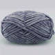 Плюшева пряжа Premium Yarn Baby Love (Бебі Лав) Темно-серый №320 - плюш для амігурумі, іграшок, маленький моточок 50г/60м - зображення 3