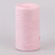 YarnArt Papiro, Розовый зефир №1318, пряжа рафия 100гр/130м, ЯрнАрт Папиро для вязания сумок, шляпок, декора интерьера, 100% целлюлоза - изображение 3