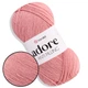 Пряжа акрилова YarnArt Adore (ЯрнАрт Адор) №365 Пильна троянда - антипілінг, 100 г / 280 м, для одягу, пледів, іграшок, в'язання спицями та гачком - зображення 1
