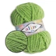 Alize Softy Mega, Суха м'ята №485 - плюшева товста пряжа, 100г/70м, Алізе Софті Мега для в'язання пледів, іграшок, дитячого одягу - зображення 1