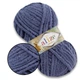 Alize Softy Plus, Ведмедик №900 - плюшева товста пряжа, 100г/120м, Алізе Софті Плюс для в'язання пледів, іграшок, дитячого одягу - зображення 1