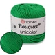 Пряжа YarnArt Bouquet Unicolor (ЯрнАрт Букет Униколор) Зеленый №3220, 100% хлопок, 100г/200м, летняя нить для вязания крючком и спицами - изображение 1