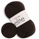 Пряжа Yarnart Elite (Еліт) Коричневий №217 турецька для в'язання 100% акрил для іграшок, пінеток, пледів та одягу, нитки для в'язання спицями та гачко - зображення 1