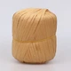FibraNatura Raffia, Темная соломка №116-22, летняя пряжа для сумок, шляпок, декора, 40г/90м, 100% вискоза - изображение 3