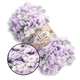 Alize Puffy Fine Color, №6372(100г/14м) плюшевая фантазийная пряжа с готовыми петлями для вязания руками пледа игрушек и балаклавы, Ализе Пуффи Файн - изображение 1