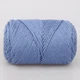 YarnArt Cotton Fair 4/4, Голубой №5583- хлопковая пряжа для вязания спицами и крючком, 50 г/80 м, 100% хлопок - изображение 3