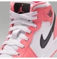Кроссовки детские Jordan Air Jordan 1 Mid Big Kids Shoes Pink/White 39 DQ8423-602 - изображение 7
