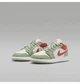 Кросівки дитячі Jordan 1 Low Gs Sail Jade Horizon Green/White 38.5 Білий, Зелений 553560-133 - зображення 5