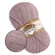 Alize Angora Gold, Серая роза №163 – тонкая пряжа с ангорой, 100 г/550 м, акрил 80% / шерсть 20% - для вязания свитеров, шарфов, шалей - изображение 1