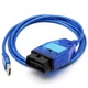 K-Line адаптер + FiatEcuScan USB VAG-COM KKL 409.1 FT232 (FTDI) с переключателем Vag Com Автосканер диагностический адаптер кабель Ross-Tech - изображение 6