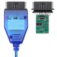 K-Line адаптер + FiatEcuScan USB VAG-COM KKL 409.1 FT232 (FTDI) с переключателем Vag Com Автосканер диагностический адаптер кабель Ross-Tech - изображение 9