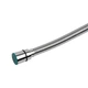 Шланг для душа 1/2" растяжной 150-210 см SS хромированный AQUATICA XB-6153 - изображение 2