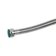 Шланг для душа 1/2" растяжной 150-210 см SS хромированный AQUATICA XB-6153 - изображение 4