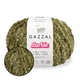 Gazzal Barbie, Полынь №10716 – пряжа имитирующая мех, 50 г / 150 м, 90% вискоза / 10% полиамид, для сумок, панам, игрушек и одежды - изображение 1