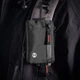 EDC Органайзер поуч гаманець Pouch із захистом від крадіжки грошей з карток Rfid (чорний) - зображення 3