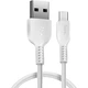 Дата кабель USB 2.0 AM to USB-C 3.0m 2A X20 white HOCO (6957531068976) - зображення 2