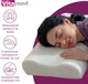Подушка ортопедична Vitamed Visco BA 609 для шиї 59x40x11 см (8682495022945) - зображення 5