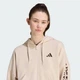 Женская толстовка Seasonal Essentials Animal Print 3-Stripes Full-Zip adidas KH1547 (M) бежевый (4069993191801) - изображение 4