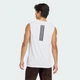 Чоловіча майка D4T POWER 3 STRIPES adidas KD0376 (XS) білий (4068815246415) - зображення 2