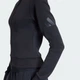Жіноча олімпійка SOFT LUX SLIM adidas KE9141 (XL) чорний (4068822051200) - зображення 5