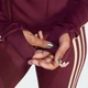 Жіноча спортивна кофта adidas Originals Sport Superstar Midlayer adidas KT7027 (XL) бордовий (4069993319670) - зображення 6