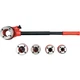 Набор резьбонарезной для труб 3/8"-5/4", 8 ед. VOREL (55820) - изображение 2
