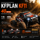 Машинка на радиоуправлении KFPLAN KF11 1:16 – монстр-трак 4WD, до 40 км/ч внедорожник джип, полный привод - изображение 3