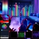 Разноцветная смарт гирлянда занавес USB 3x2м 400 LED с пультом управления для новогоднего декора - изображение 2