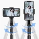 Стедикам стабилизатор для смартфона монопод штатив селфи палка с треногой Gimbal GS-30 одноосевой автоматический Bluetooth 5.0 поворот 360° горизонтальная вертикальная съемка телескопический до 65 см аккумулятор 500 мАч для видео фото блогов путешествий - изображение 4
