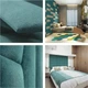 Стеновая панель декоративная MOLLIS рогожка 20x100x4 см Turquoise (0229amz) - изображение 10